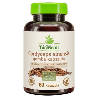 BioMenü organske kapsule iz gob cordyceps sinensis 60 kosov slika izdelka
