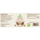 BioMenü ekološke kapsule gobe shiitake 60 kosov oznaka