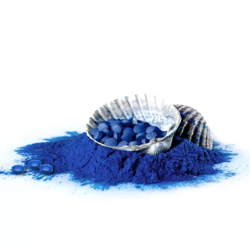 BioMenü ekološke tablete modre spiruline 90 kosov material