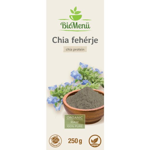 BioMenü organske beljakovine chia 250 g oznaka