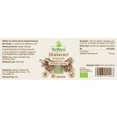 BioMenü ekološke kapsule shatavari 60 kapsul oznaka