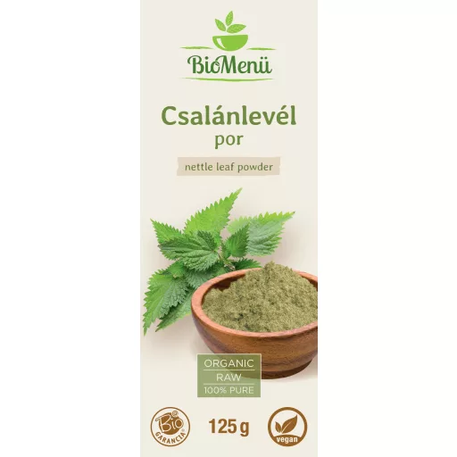BioMenü organska moka iz koprivinih listov 125 g oznaka