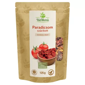   BioMenü BIO PARADICSOM szárított 125 g KÖZEL A LEJÁRAT DÁTUMÁHOZ