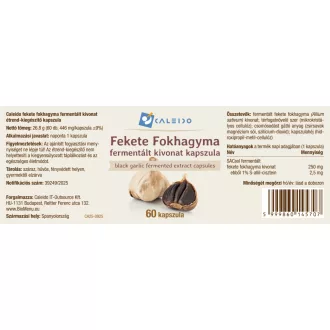 Caleido Črni česen fermentirani izvleček kapsule 60 kos slika izdelka