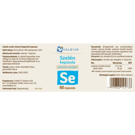 Caleido kapsule selena 60 kosov oznaka