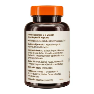 Caleido Hialuronska Kislina + Vitamin C kapsule 60 kos slika izdelka