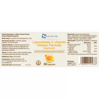 Caleido Liposomski Vitamin C Imunski Kompleks kapsule 60 kos slika izdelka