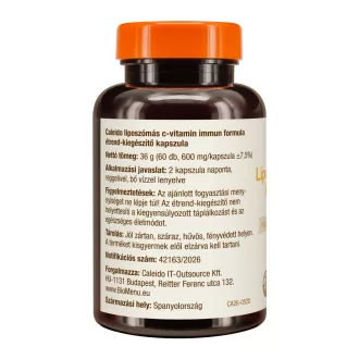 Caleido Liposomski Vitamin C Imunski Kompleks kapsule 60 kos slika izdelka