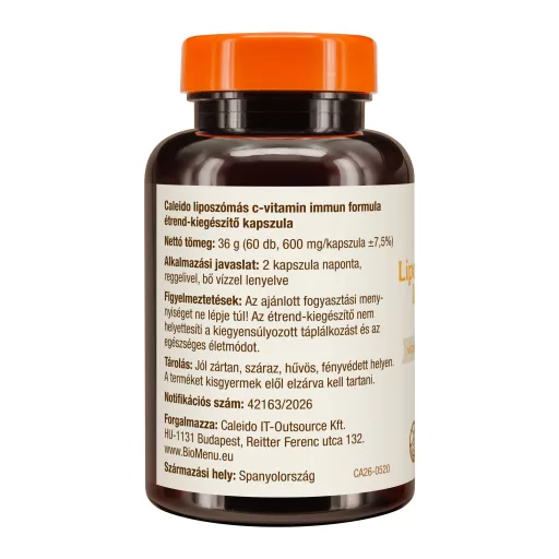 Caleido Liposomski Vitamin C Imunski Kompleks kapsule 60 kos slika izdelka levo