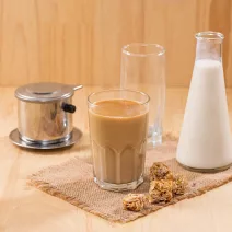 Moon milk s triphalo